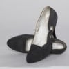 Paire de chaussures en reps noir 1930