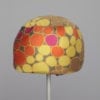Chapeau toque ronde en soie 1960 Guy Laroche
