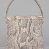Sac 1970 en serpent Teinté rosé