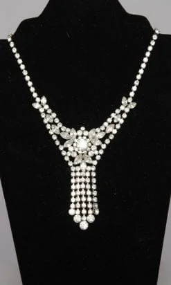 Collier 1950 en strass