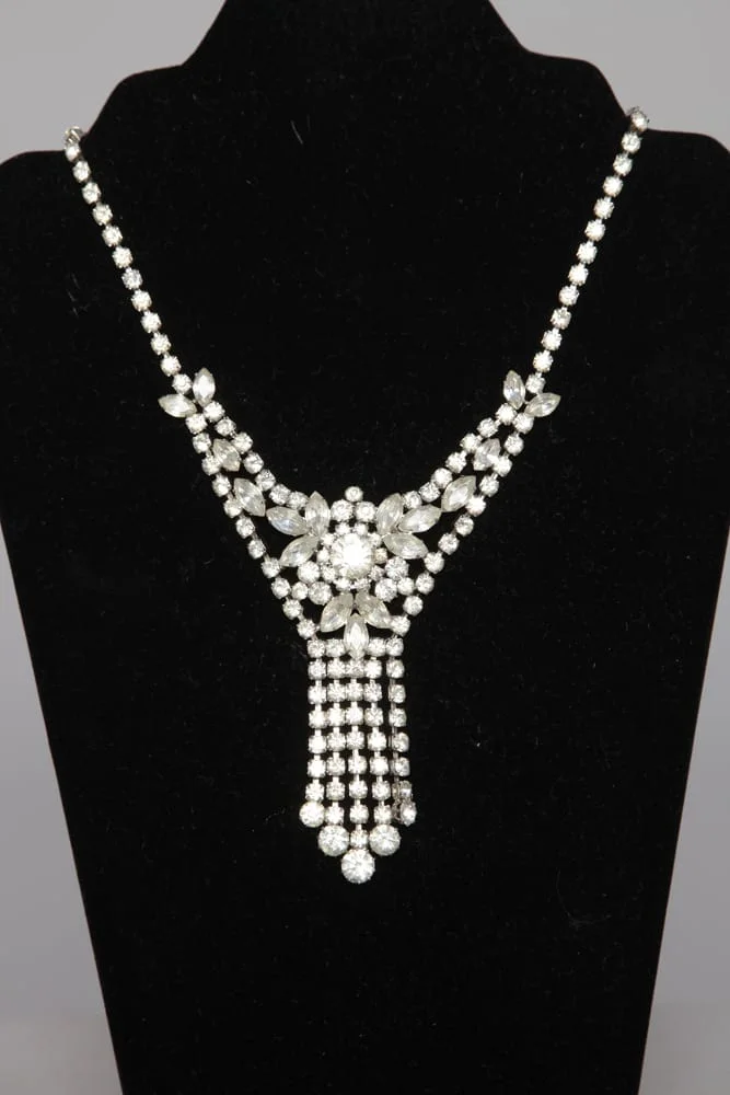 Collier 1950 en strass