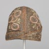 Chapeau cloche 1930 brodé de soie, fils métal et paillettes