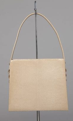 Sac 1960 en lézard beige
