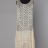 Robe 1925 en dentelle de soie ivoire