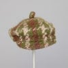Casquette en lainage à carreaux