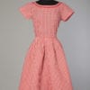 Robe 1960 en coton à carreaux vichy