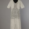 Robe en broderie anglaise blanche 1925 - 1930