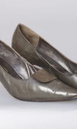 Alternative view of Paire de chaussures en cuir 1960 Bailly