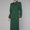 Tailleur vert bouteil 1940