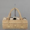 sac 1950 en paille et pompons