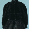 C0945-Veste-Jean-Remy-Daumas-en-velours-noir-et-tulle-t42-01