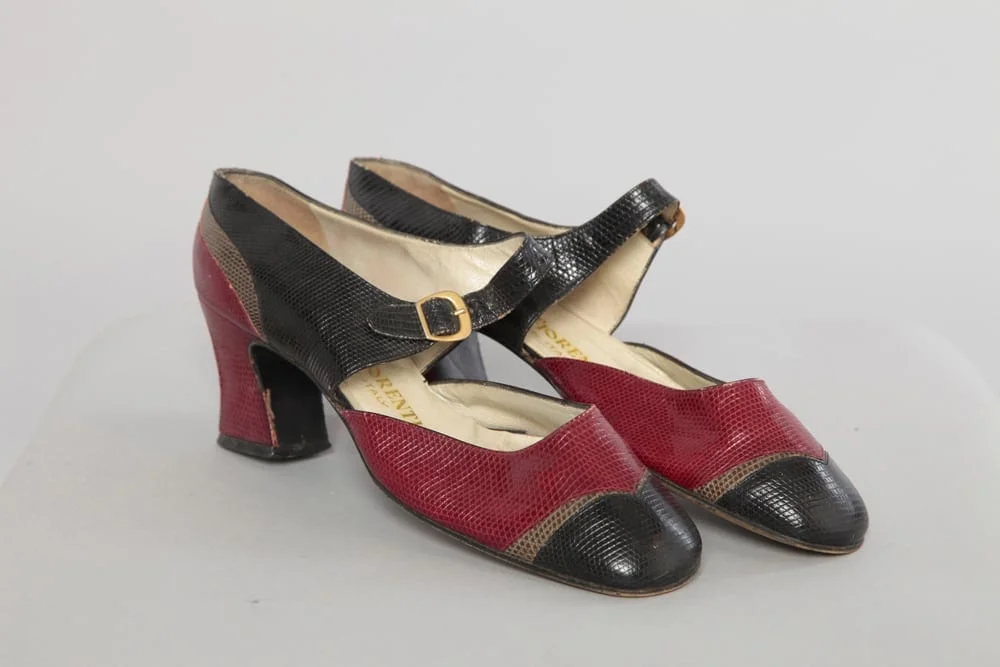 n1125_chaussures_lezard_rouge_marine_marron_pic001