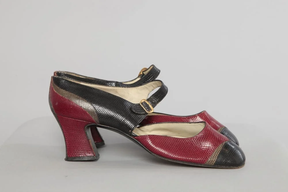 n1125_chaussures_lezard_rouge_marine_marron_pic001