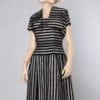 n1182_robe_en_velours_noir_et_satin_blanc_avec_bolero_1950_pic001