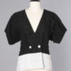 n2144_veste_noire_et_blanches_en_gros_grain_ysl_t38_t40_pic001