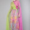 n2219_robe_longue_en_mousseline_rose_et_verte_imprimee_1970_pic002