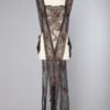Partie de robe en tulle brodé de perles 1910