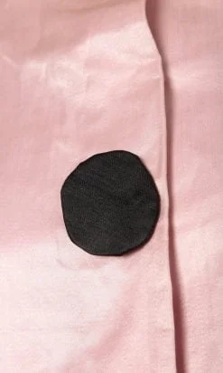Alternative view of Costume de pierrot en satin duchesse rose