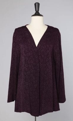 Veste en satin grenat 1925 et lamé argent