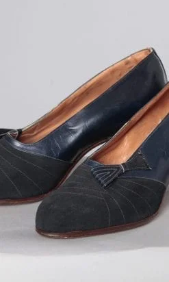 n2489_chaussures_en_cuir_et_daim_marine_1930_pic001