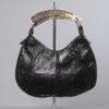 Sac en cuir, anse en fausse corne Yves Saint Laurent