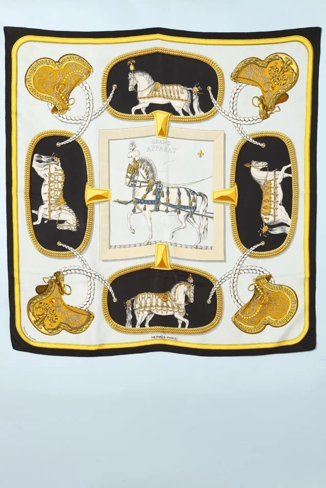 Foulard Hermès Grand Apparat