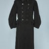 Manteau d'homme en lainage noir d'époque XIX