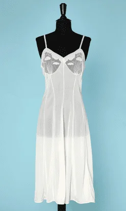 Combinaison 1950 - 1960 en nylon blanc