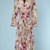 n5886_robe_1940_rayonne_imprime_rouge_vert_mauve_beige_blanc_col_v_fronce_taille_40_pic001