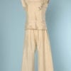 n5924_pyjama_soie_ivoire_brode_bouquet_fleurs_haut_lisere_rose_autour_col_taille_38_40_pic001