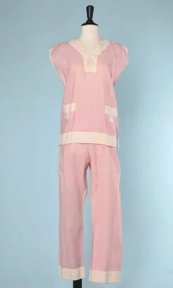 n5801_pyjama_coton_rose_ecru_monogramme_1920_taille_36_38_pic001