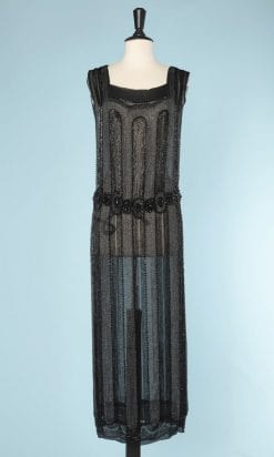 n5809_robe_1920_mousseline_noire_perlee_taille_36_38_pic001