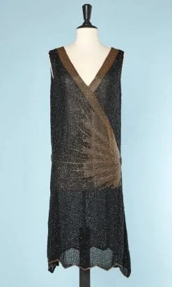 n5810_robe_voile_coton_perlee_noire_or_1925_taille_38_40_pic001