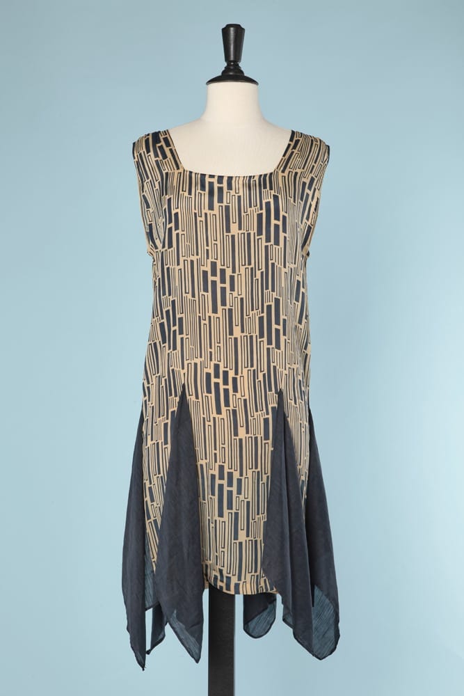n5816_robe_soie_1925_marine_beige_quilles_taille_38_pic001