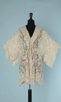 n5825_veste_dentelle_duchesse_faite_main_fleurs_relief_pic001