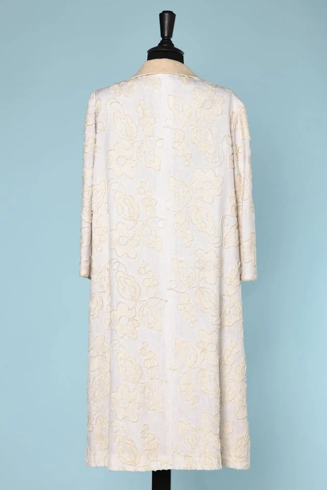 n6026_manteau_1950_lin_brode_boutons_nacre_taille_40_pic001