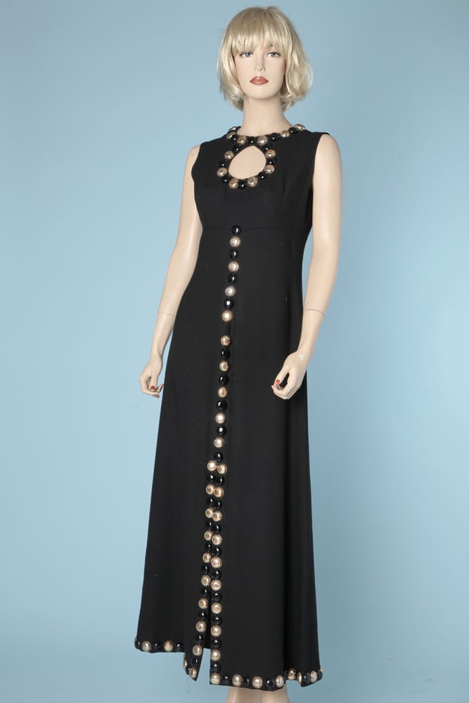 n5044_robe_longue_crepe_1970_cabochons_paillettes_or_noir_taille38_pic006