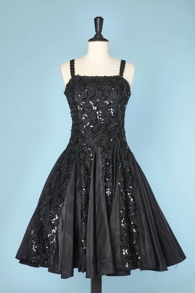 n5400_robe_danse_salon_faille_soie_noire_dentelle_brodee_paillettes_taille_36_pic001