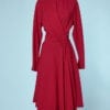 n6248_robe_1940_lainage_rouge_col_plisse_arrondi_boucle_pic001