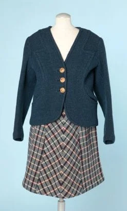 Tailleur de fillette 1940 en lainage