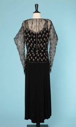 n6406_robe_1930_deux_parties_fond_crepe_haut_tulle_perle_strasse_40_pic001