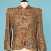 n6456_veste_lame_or_1940_brodee_point_chainette_multicolore_taille_38_40_pic001