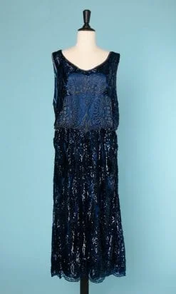 n6474_robe_1920_tulle_noir_doublee_satin_soie_bleu_nuit_brode_paillettes_bleues_perles_argentees_taille_38_40_pic001