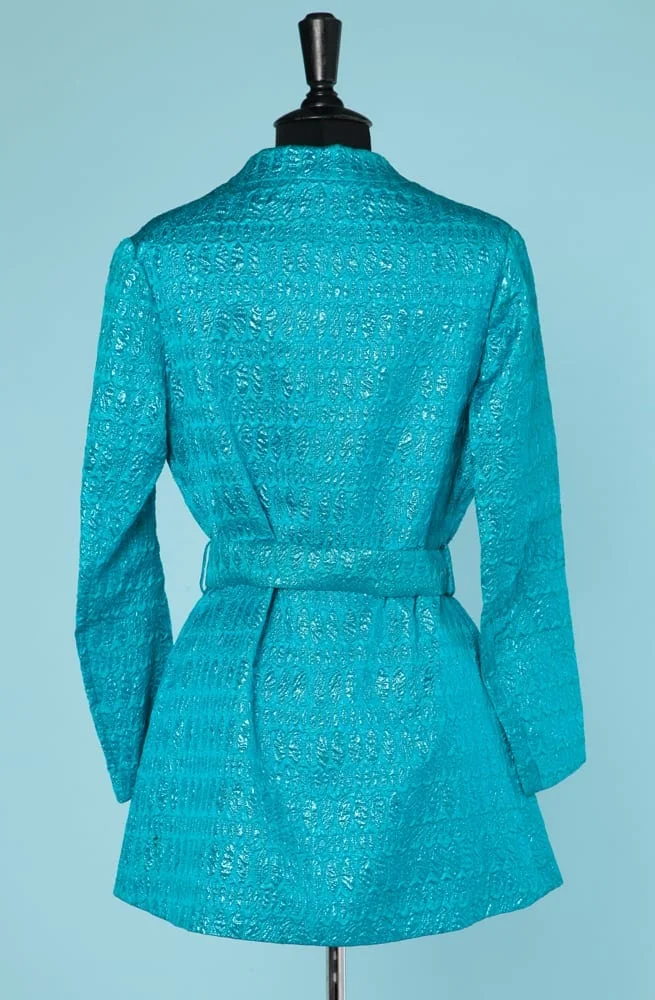 n6731_mini_robe_satin_gaufre_lurex_bleu_1970_taille_38_pic001