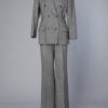 Tailleur pantalon Couture en lainage gris griffé Givenchy