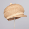 Casquette de femme en paille 1960