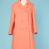 Manteau en lainage bouclette 1960 - 1970