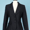 Veste en lainage gris 1980 - 1990 Yves Saint Laurent