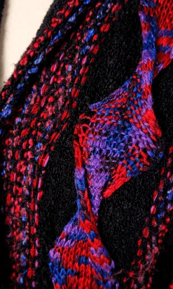 Alternative view of Manteau en laine tricoté 1970