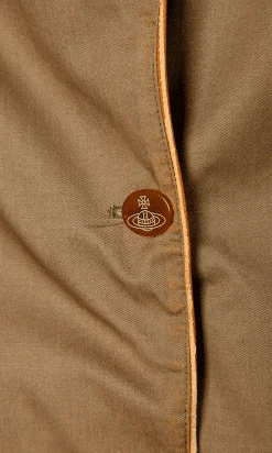 Alternative view of Veste vintage en toile kaki Vivienne Westwood red label